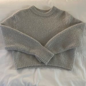 grey zara sweater
